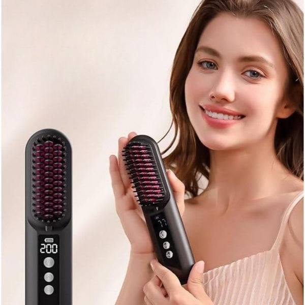 Saç düzleştirici fırça