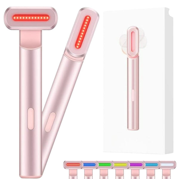 yüz ve boyun için kırmızı ışık tedavisi, yüz masajı, kırışıklıkları azaltmak, Anti-Aging yüz araçlar