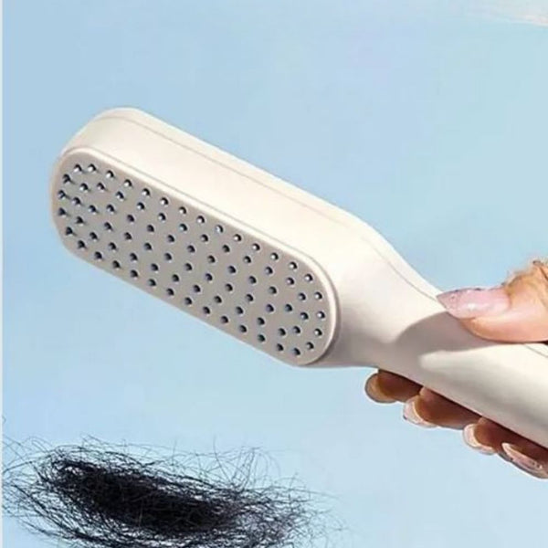 Kolay temizlenebilen saç fırçası